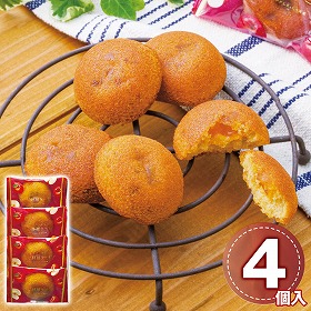 ひととえ 果実たっぷり ふじ林檎ケーキ 4個 RCB-5 1206-063 スイーツ 洋菓子【送料込み】【お届け不可地域：北海道・沖縄・離島】