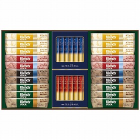 AGF スティックカフェオレ＆ブラックアソートギフト BZT-30D 1210-074 コーヒー 詰合せ【送料込み】【お届け不可地域：北海道・沖縄・離島】