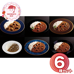 【母の日2026】有名シェフ監修銘店レストランカレー6種 920442 1854-511 カレー【送料込み】【二重包装不可】【お届け不可地域：北海道・沖縄・離島】【お届け日時指定不可】