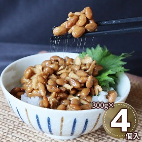 茨城 天狗納豆 そぼろ納豆300g 4個入 なっとう【送料込み】【二重包装不可】【お届け不可地域：離島】