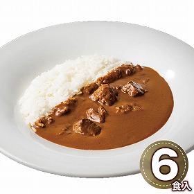 パレドオールショコラティエが作ったカカオカレー 180g×6 PA_C6 1898-246 レトルト カレー【送料込み】【二重包装不可】【お届け不可地域：北海道・沖縄・離島】