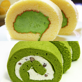 京都銘菓 茶游堂 濃茶&茶游堂ロールケーキセット