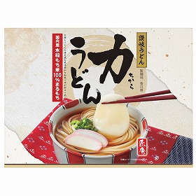 力うどん 讃岐うどん50g×8束 めんつゆ20ml×4個 丸もち4個 うどん 餅【送料込み】