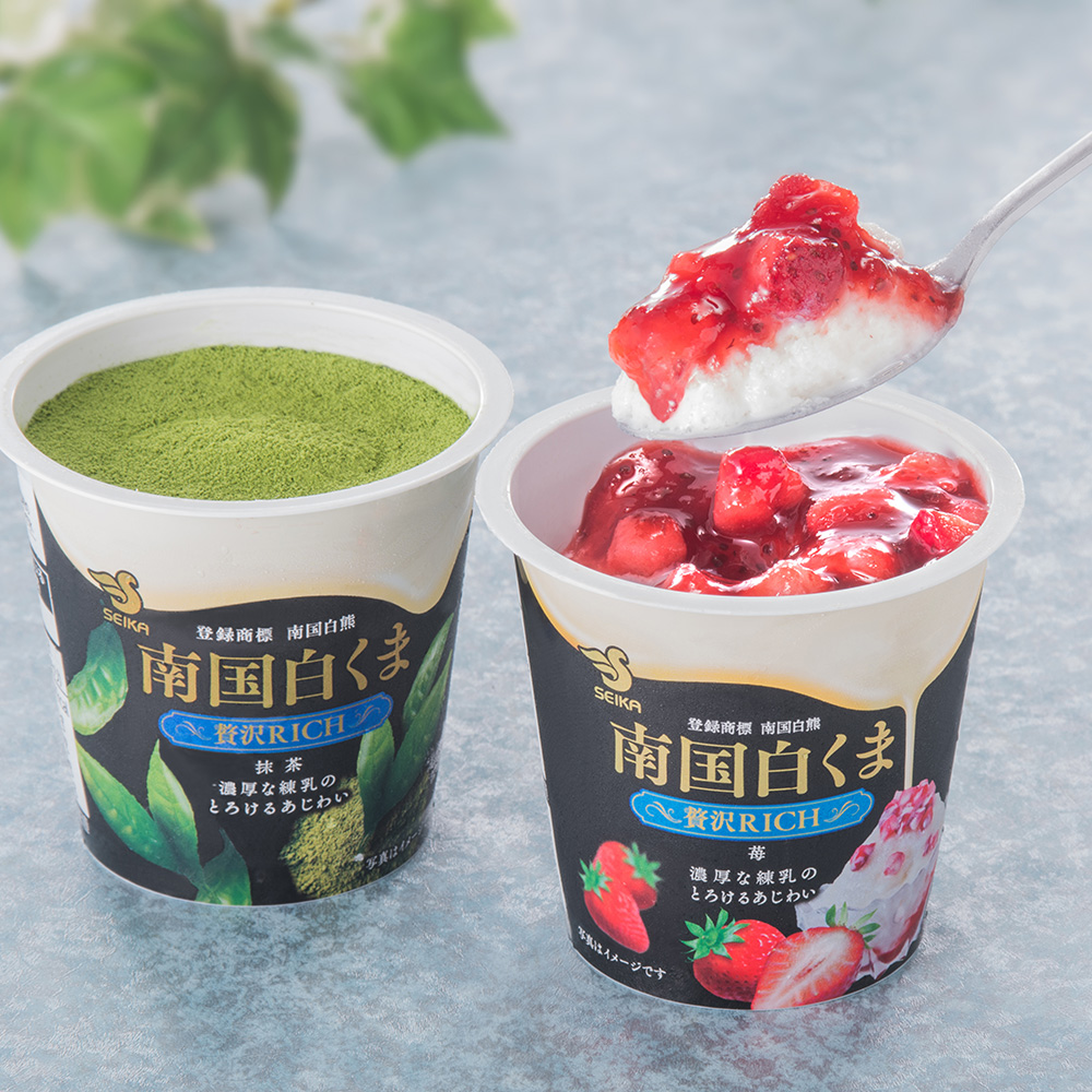 南国白くま贅沢リッチ 苺 抹茶詰め合わせ 送料込み の通販 お取り寄せ わが街とくさんネット