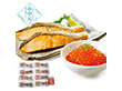 【お中元2026】網走水産 北海道産 焼鮭切身・いくらセット AP-984 1640-025 魚介 詰合せ【送料込み】【お届け不可地域：北海道・沖縄・離島】