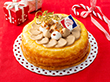 【クリスマス2025】マリオンクレープ クリスマスミルクレープ スイーツ クリスマスケーキ【送料込み】【二重包装不可】【お届け不可地域：離島】【お届け日指定不可】