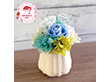 【母の日2026】プリザーブドフラワーアレンジメント パルフェ ブルー HB34850 1853-709 花【送料込み】【二重包装不可】【お届け不可地域：北海道・沖縄・離島】【お届け日時指定不可】