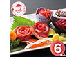 【母の日2026】萬野和牛meat flower6個セット hana6-MAN 1854-218 牛肉【送料込み】【二重包装不可】【お届け不可地域：北海道・沖縄・離島】【お届け日時指定不可】
