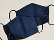 阿波藍・本藍染め リボン付き高級お洒落マスク【数量限定】【送料込み】【二重包装不可】
