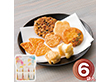 KOMETE KOMETESENBEI 米菓詰合せ6袋入 1201-049 和菓子 せんべい【送料込み】【お届け不可地域：北海道・沖縄・離島】