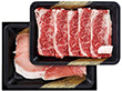 黒毛和牛と黒豚のすきやき肉ARC-062F 6992-495 【二重包装不可】【送料込み】【お届け不可地域：北海道・沖縄・離島】
