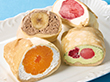 【お中元2025】清水五条 京料理 ほった 監修 フルーツづつみ A24-6 スイーツ 洋菓子 クレープ【送料込み】【二重包装不可】【お届け不可地域：離島】_516
