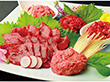 【お歳暮2025】鮮馬刺し 鮮馬刺しバラエティー3種セット 鮮-518 9842-055 馬肉【送料込み】【お届け不可地域：北海道・沖縄・離島】