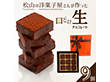 【期間限定】松山の洋菓子屋さんが作った ～口どけ生チョコレート～（９個入り）【送料込み】【お届け不可地域：北海道・沖縄・離島】