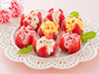 【父の日2023】博多あまおう 花いちごのアイス（F-A-D7R）【送料込み】【お届け不可地域：離島】
