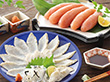 【お歳暮2023】ふぐの皿盛りと無着色明太子セット 【送料込み】【お届け不可地域：離島】_549
